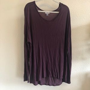 Purple Old Navy Long Sleeve Shirt